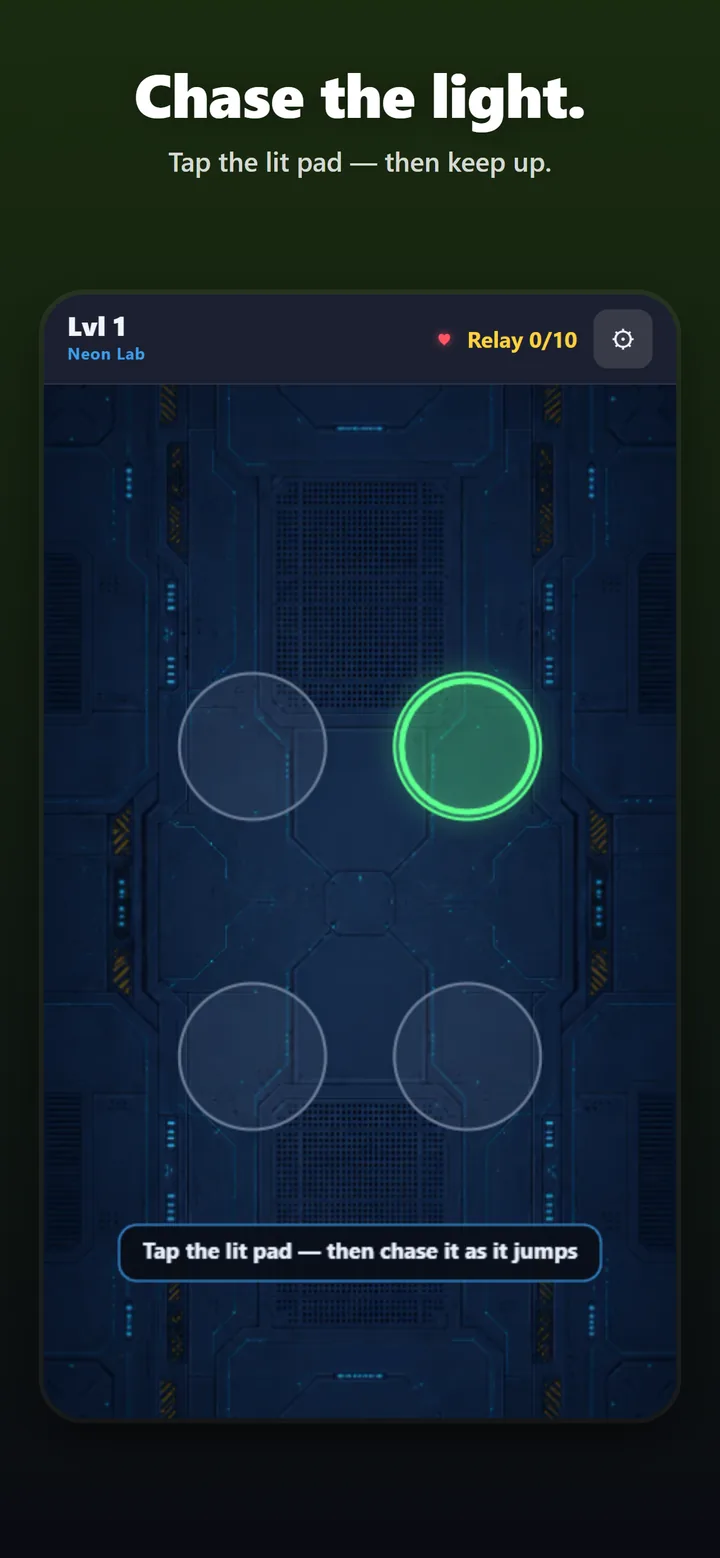 Relay — carry the orb through the gauntlet