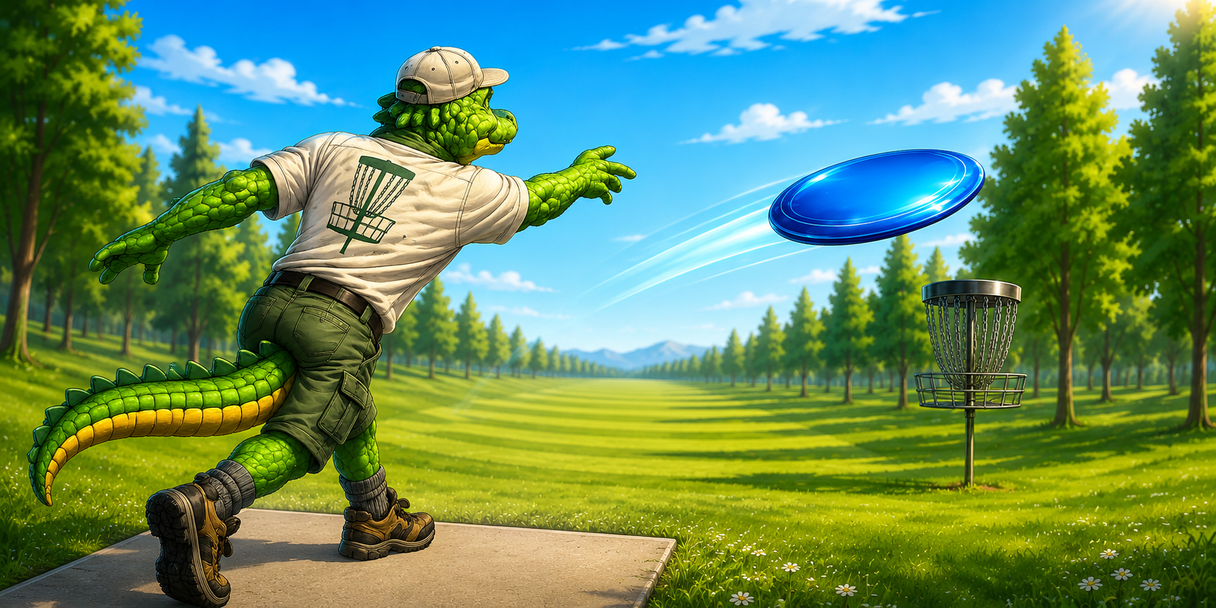 Disc Golf Throw