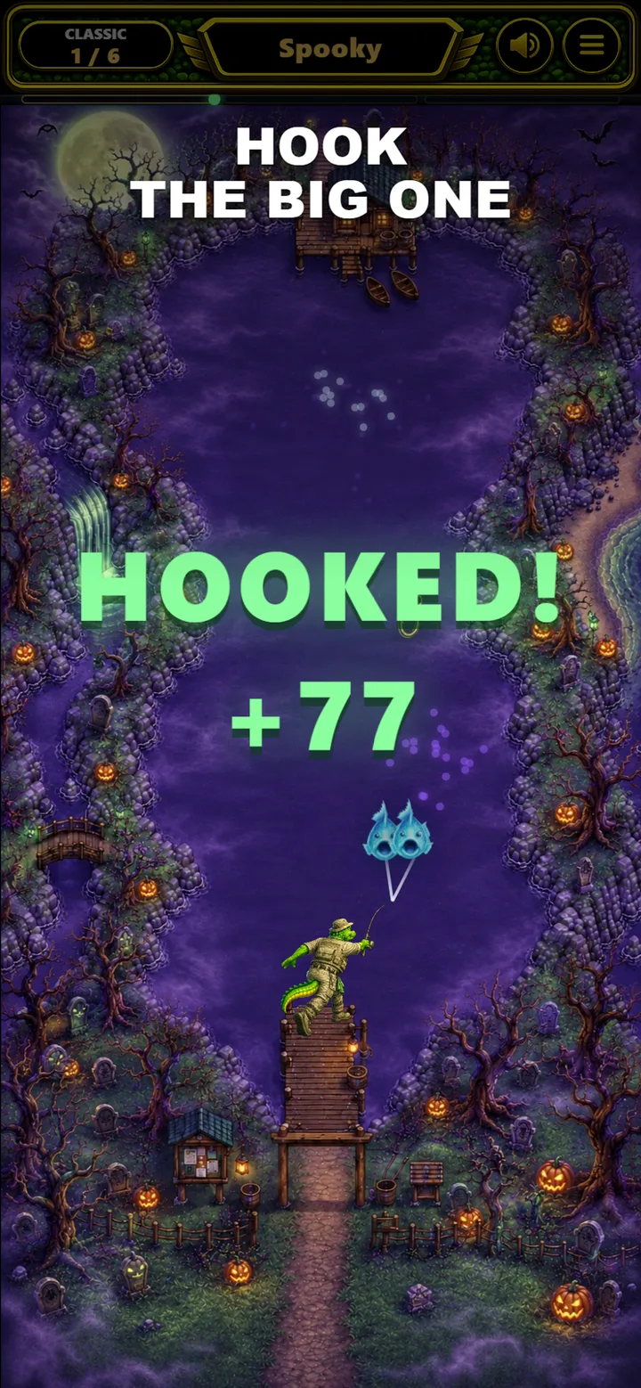 Gone Fishing in the Spooky world